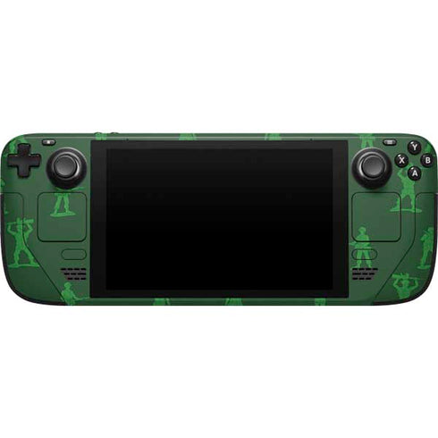 Disney Toy Story Sarge Army Print Steam Deck Handheld Gaming Computer Skin